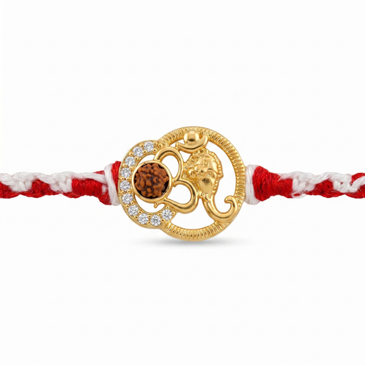 Ganesh Rudraksha Divine Rakhi