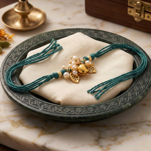 Pearl Bell Designer Rakhi