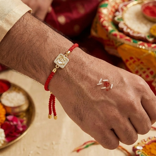 Divine Om Bracelet Rakhi