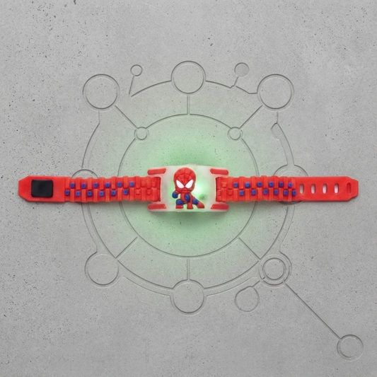 Spider Hero LED Kids Rakhi Band