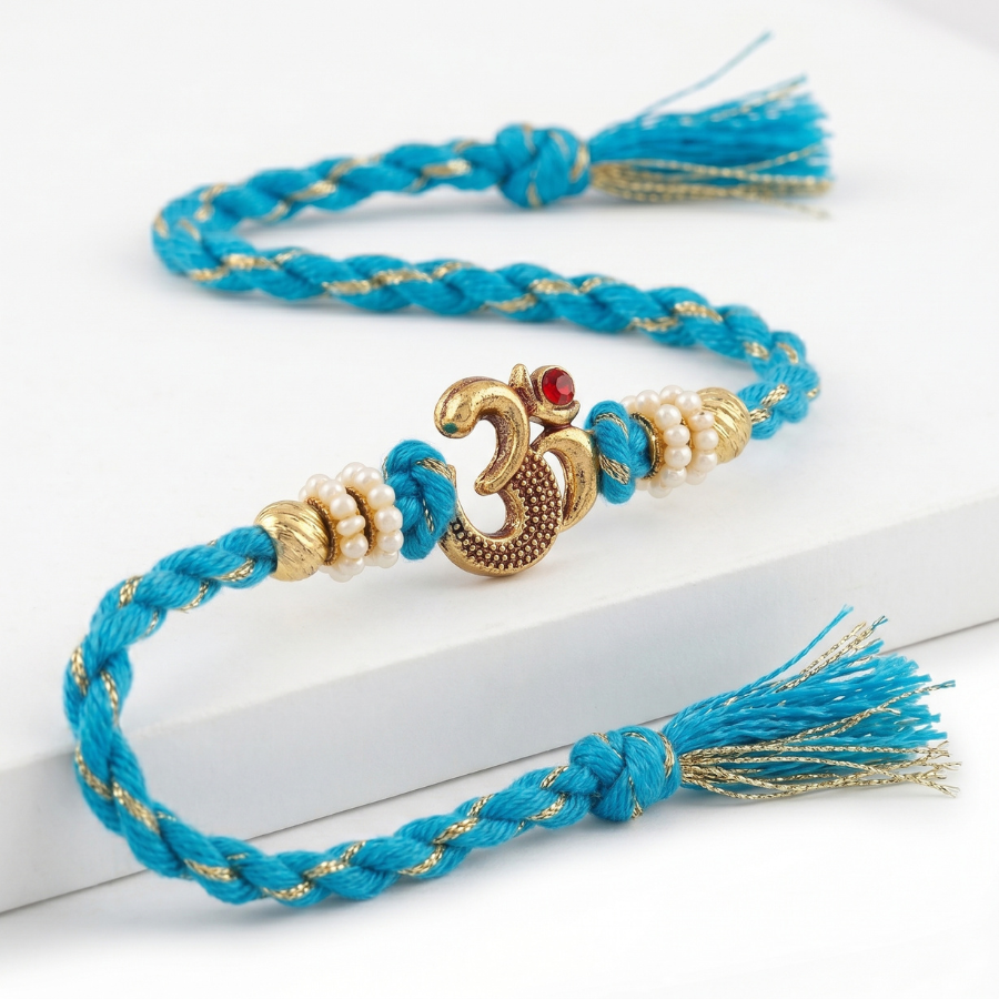 Om Pearl Rakhi