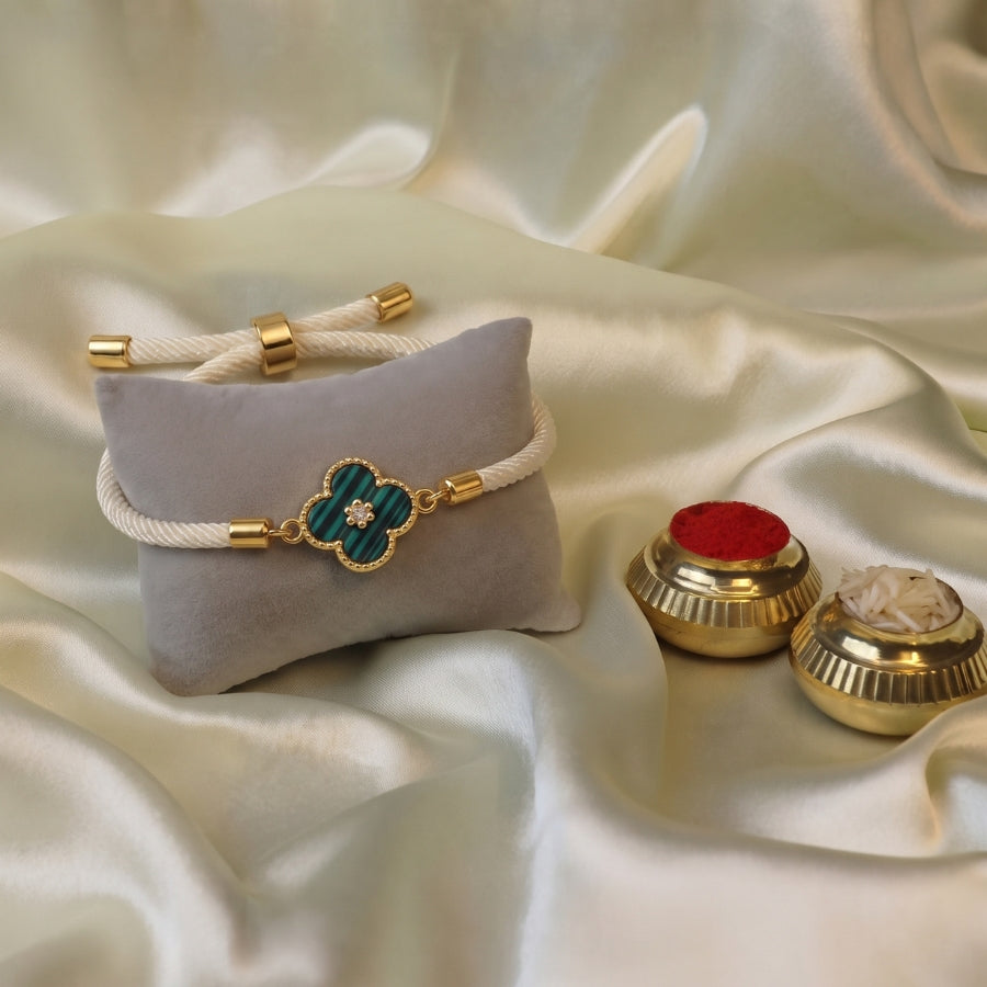 Clover Charm Designer Rakhi