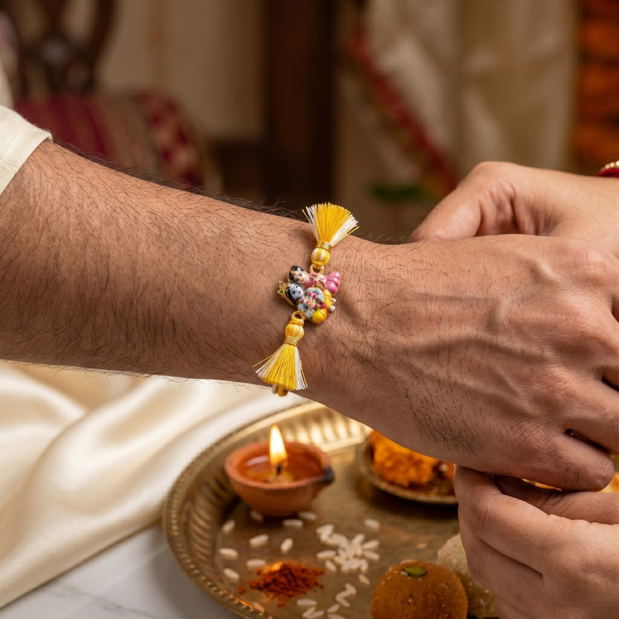 Radha Krishna Divine Rakhi
