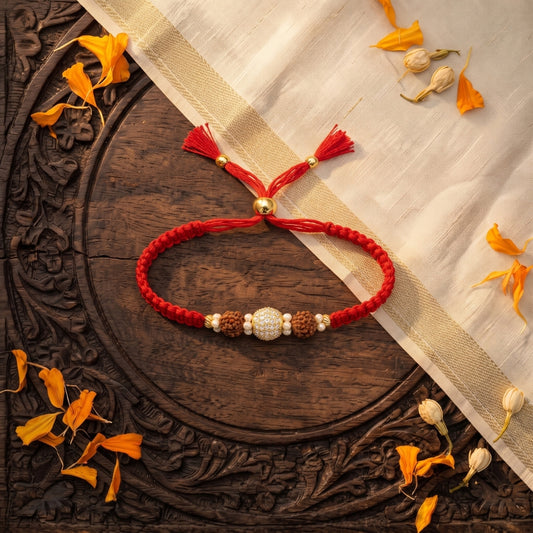 Rudraksha Luxe Spark Rakhi
