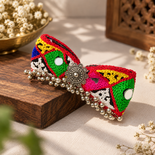 Navrang Abhla Ghughri Bow Hair Clip - image 3