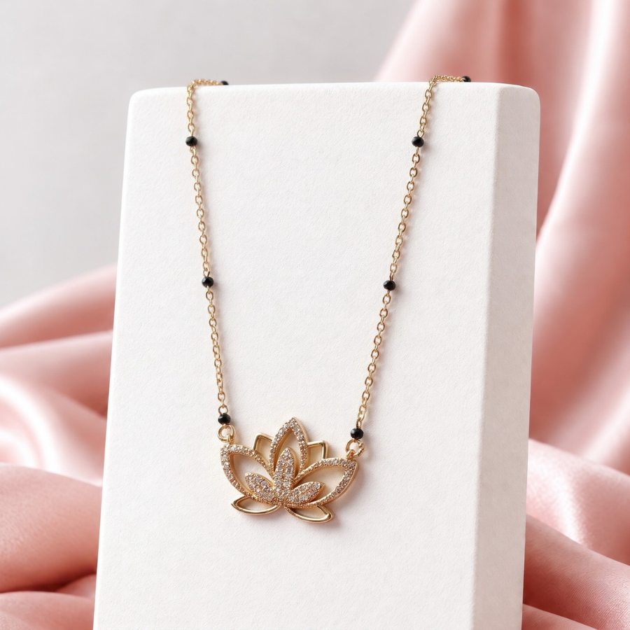 Pankaj Lotus Mangalsutra - photo 4
