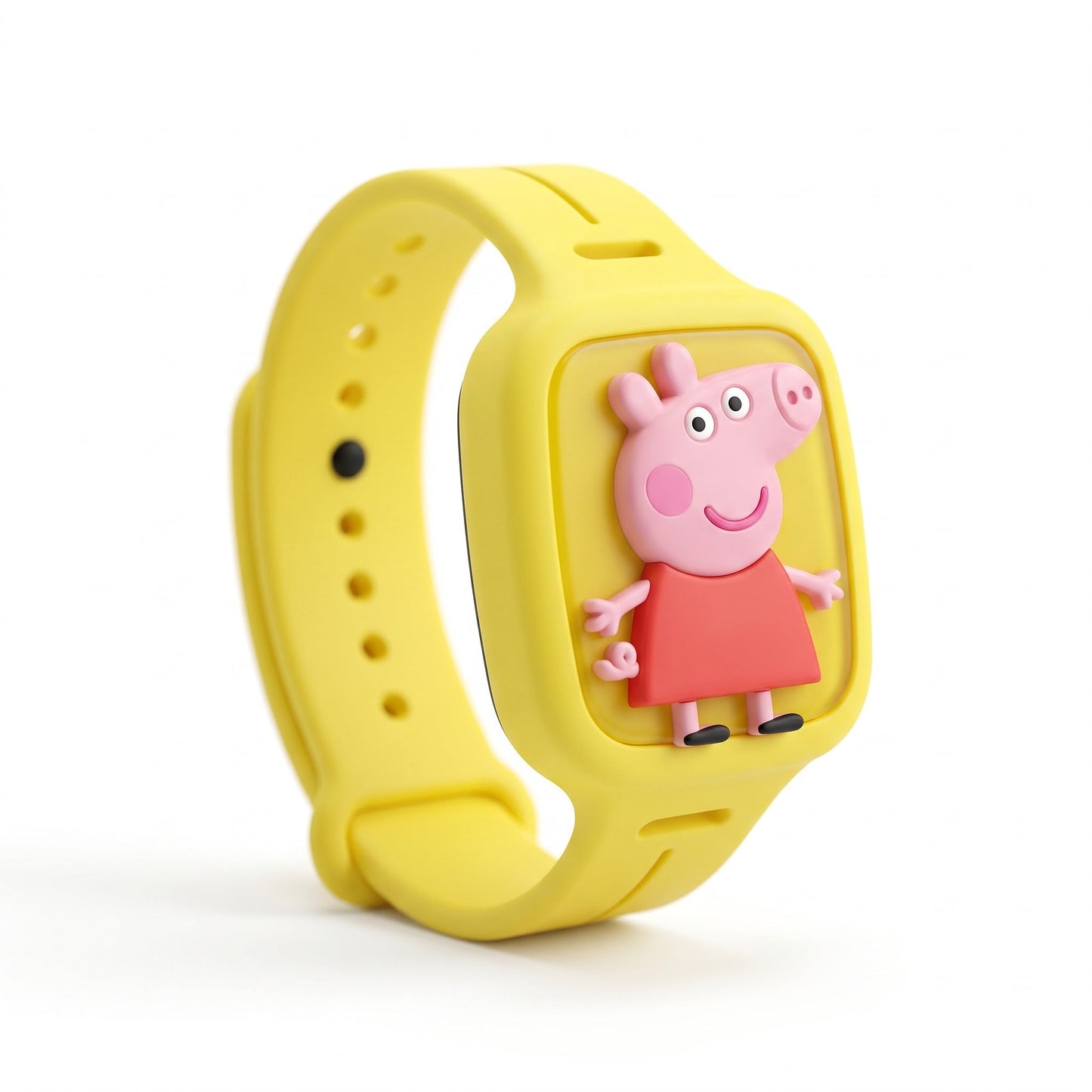 Peppa Pig LED Watch Kids Rakhi Yellow