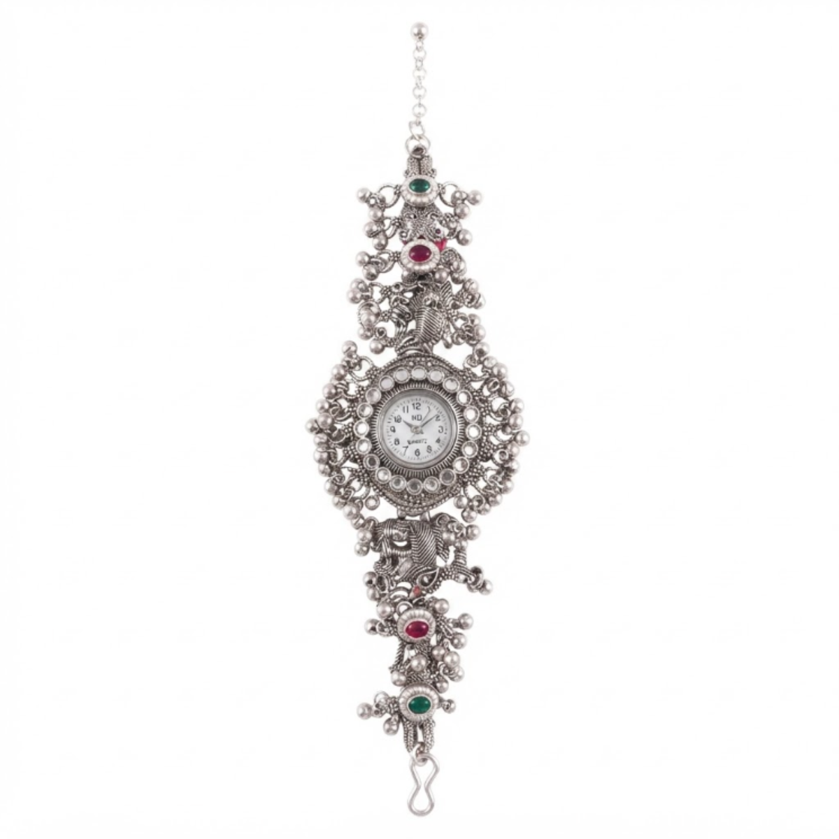 Gajraaj Abhla Ghughri Oxidised Watch - image 6