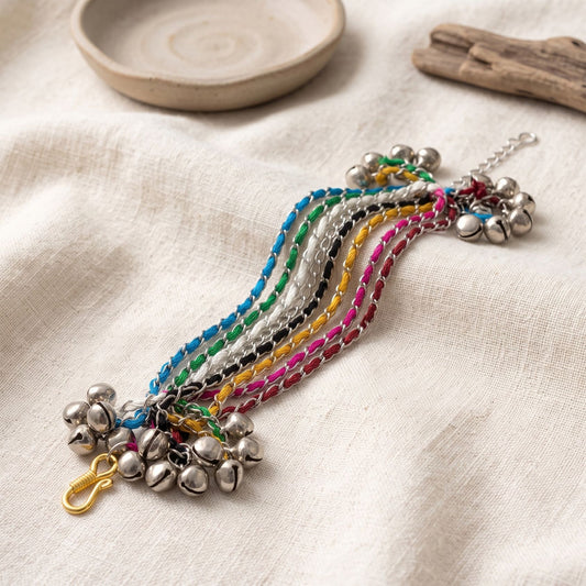 Navrang Ghughri Thread Bangle Set - view 3