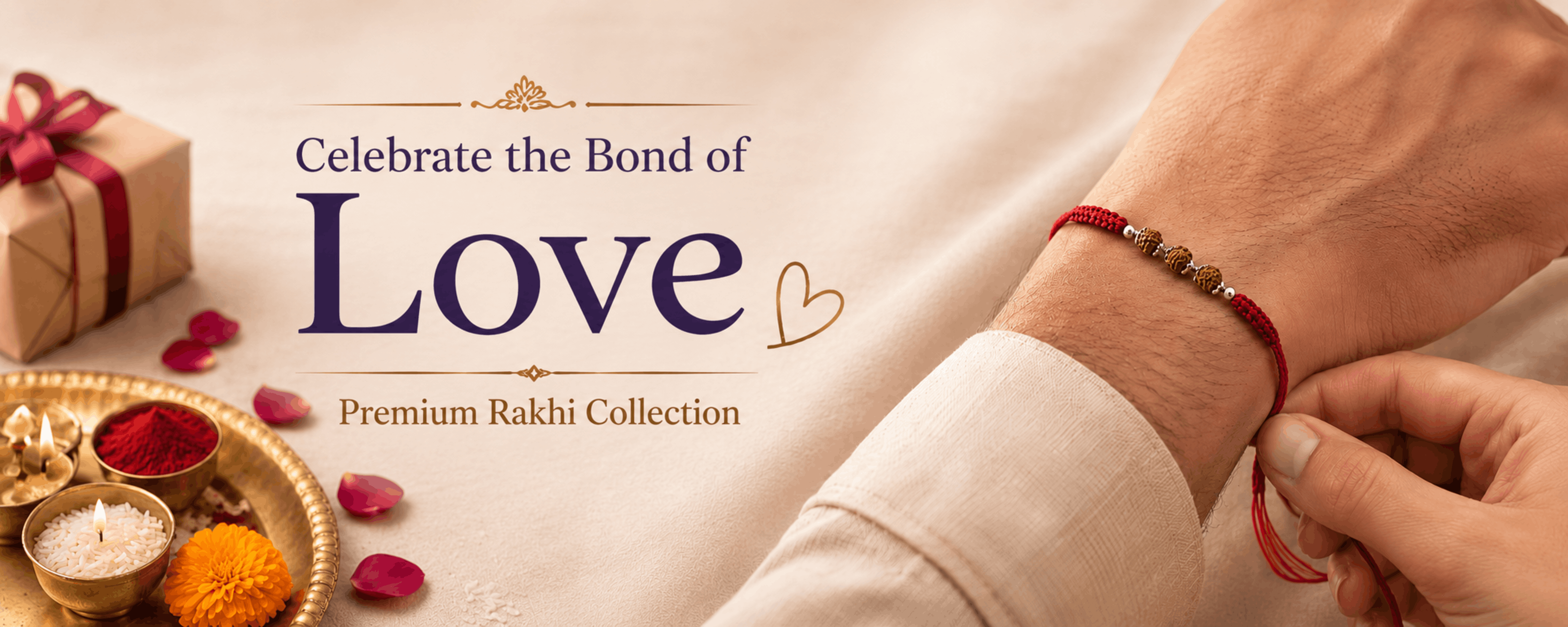 SILVER RAKHI