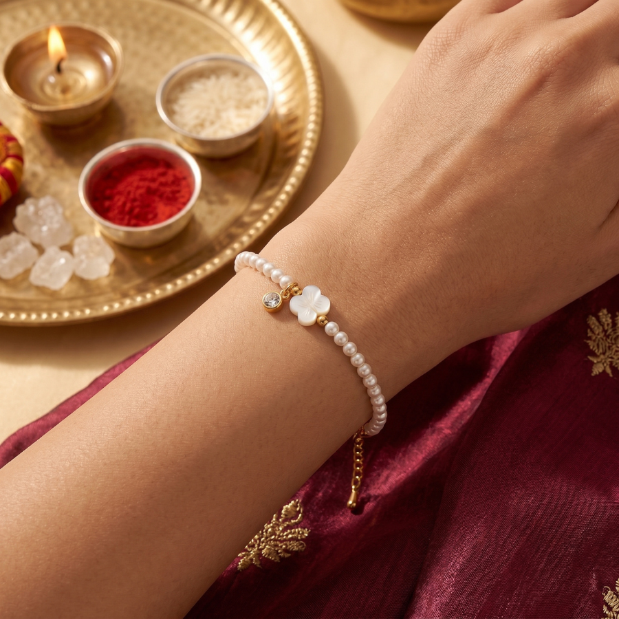Pearl Flower Bracelet