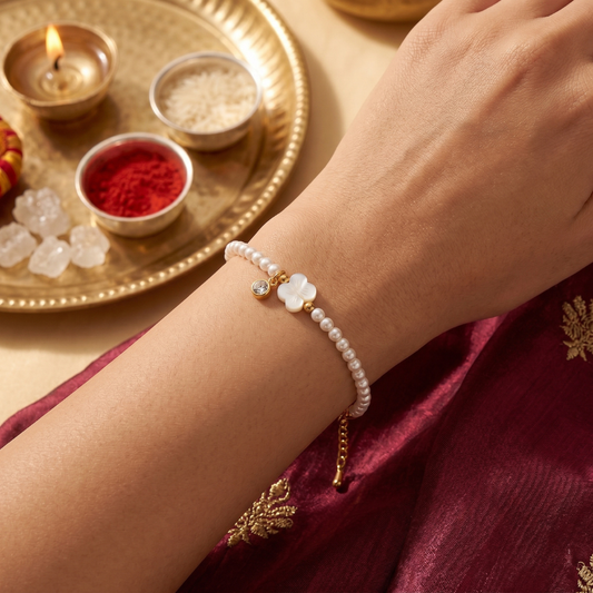 Pearl Flower Bracelet
