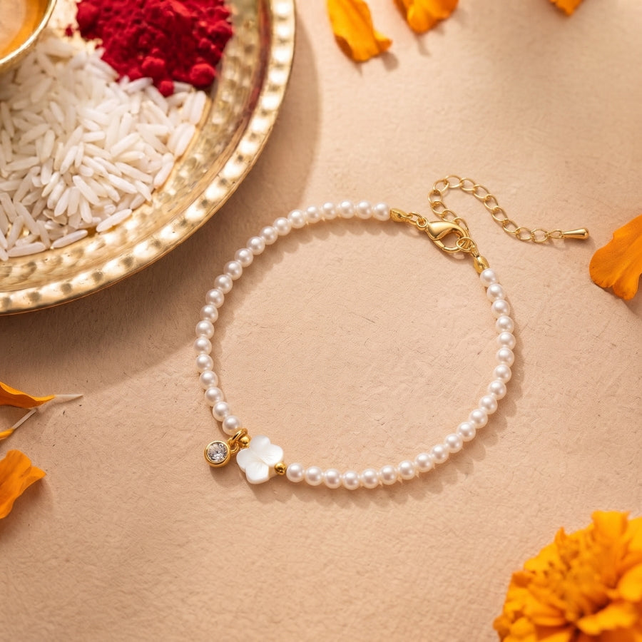 Pearl Flower Bracelet