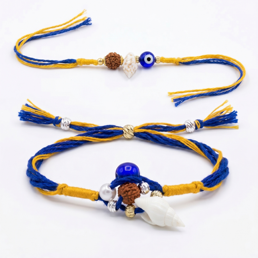Ocean Guardian Rakhi Combo Set of 2