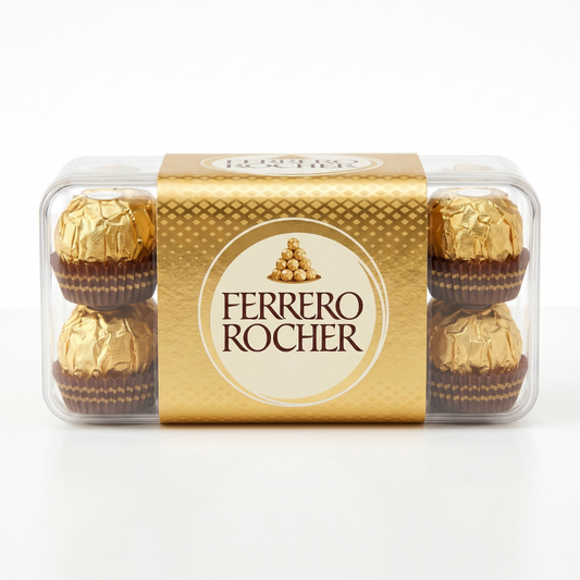 Ferrero Rocher Premium Hazelnut Milk Chocolate Gift Box