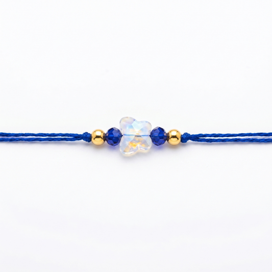 Blue Blossom Rakhi