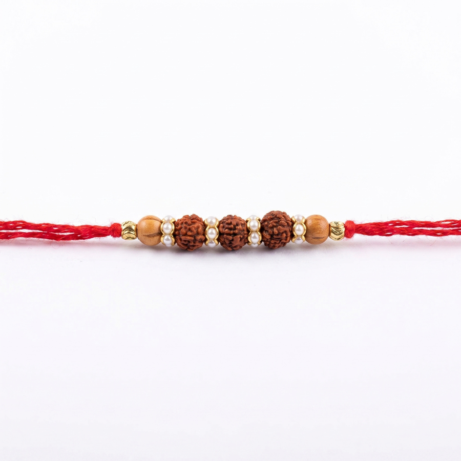 Trishakti Rudraksha Rakhi