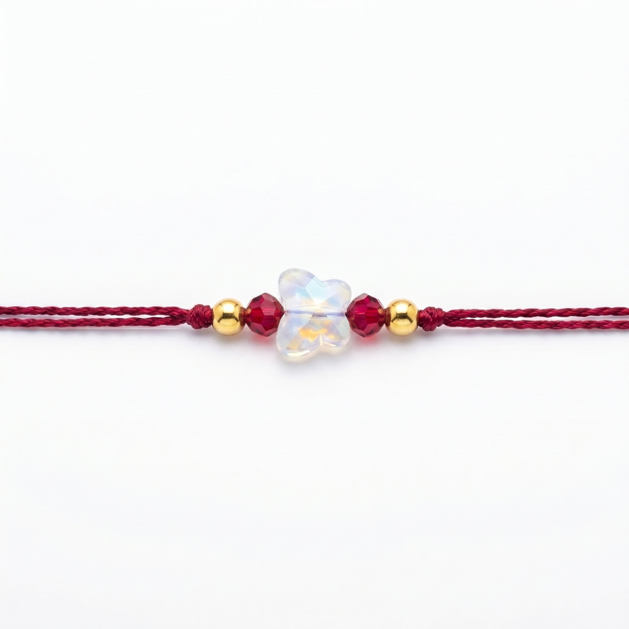 Red Blossom Rakhi