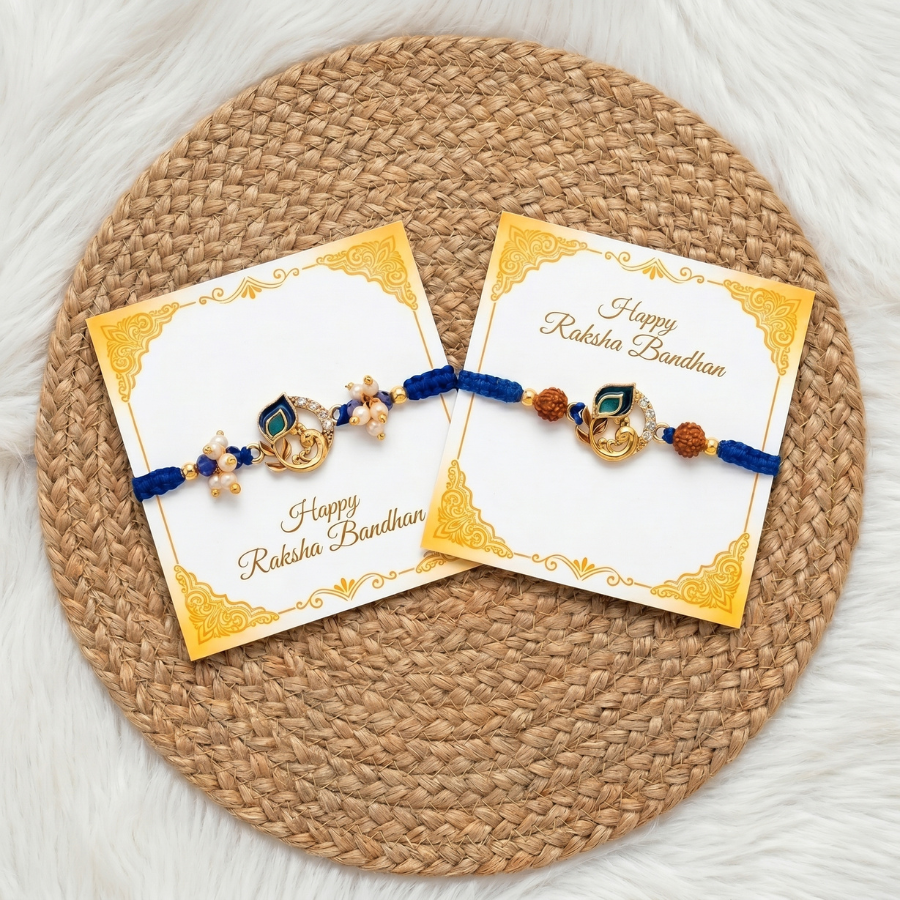 Peacock Aura Morleaf Royal Set of 2
