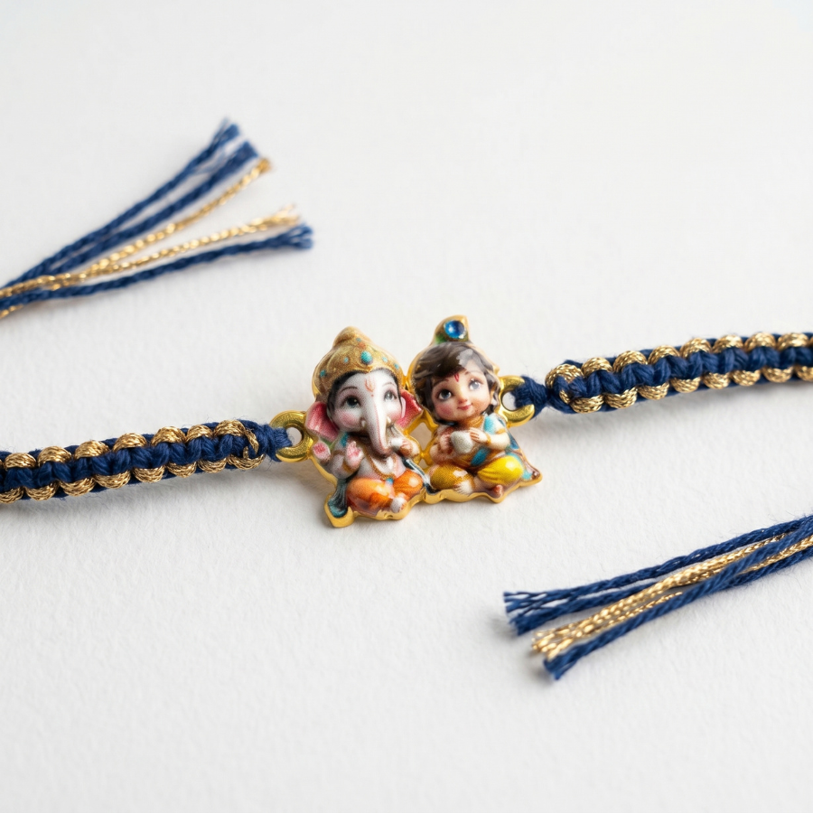 Bal Ganesh Krishna Rakhi
