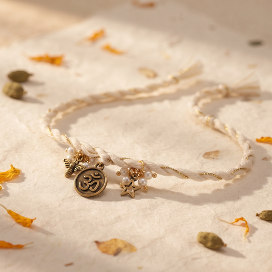 Om Charm Celestial Protection Rakhi