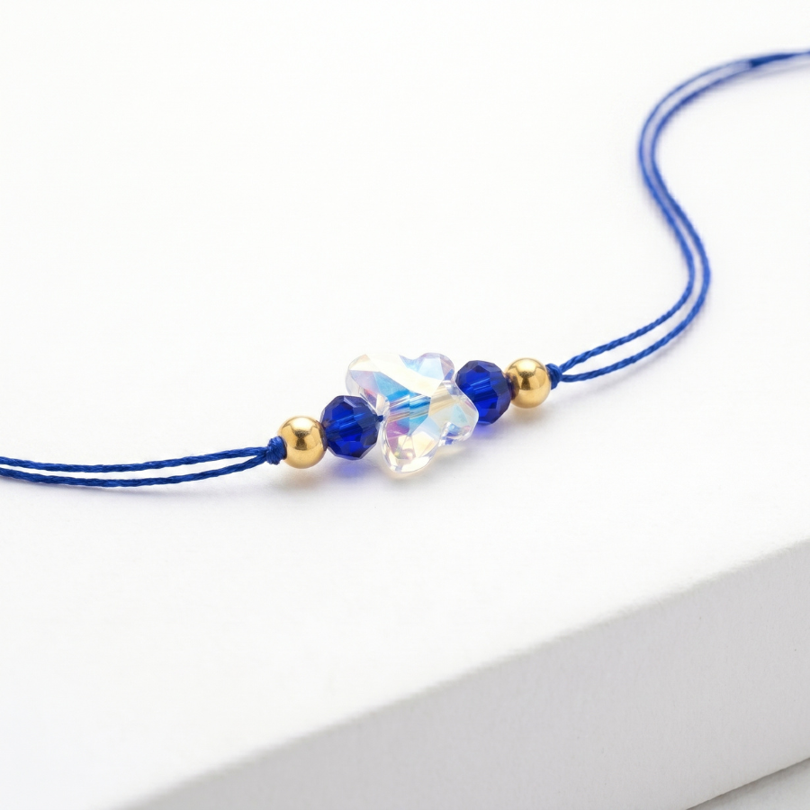 Blue Blossom Rakhi