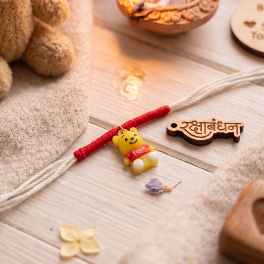 Cute Bear Kids Character Rakhi
