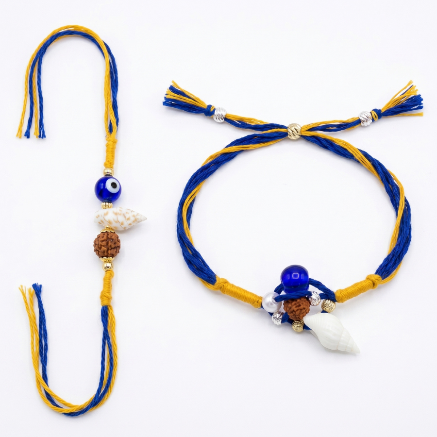 Ocean Guardian Rakhi Combo Set of 2
