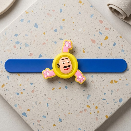 Motu Spinner Light Kids Rakhi Band