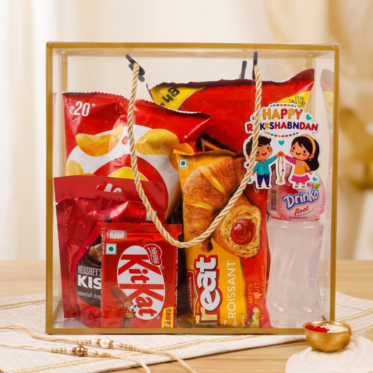 Snack & Treat Raksha Bandhan Gift Hamper