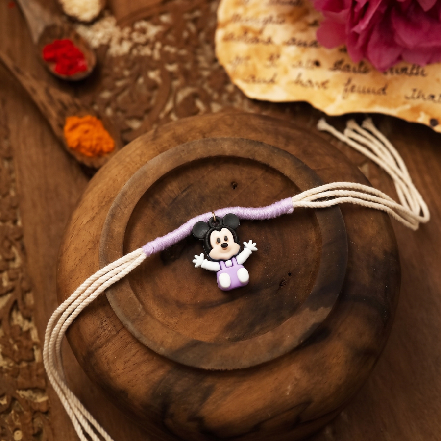 Cartoon Mouse Kids Rakhi