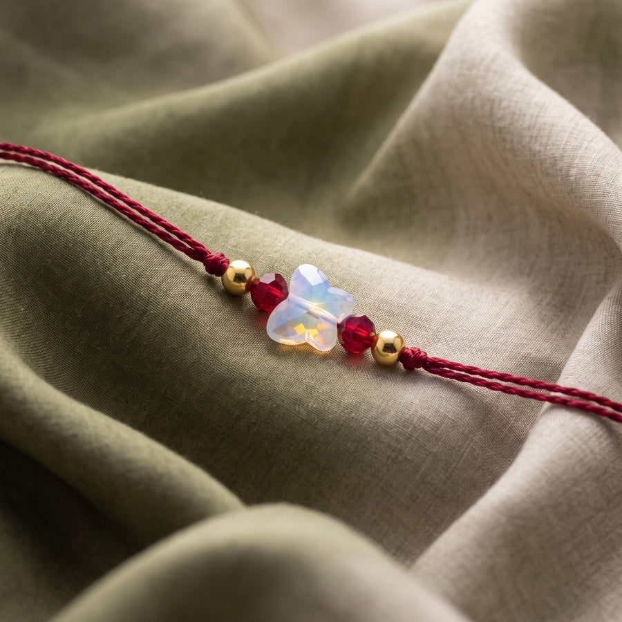 Red Blossom Rakhi