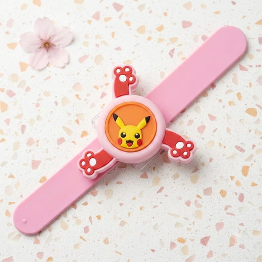 Pikachu Spinner Light Kids Rakhi Band