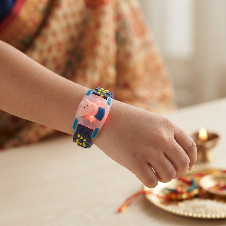Peppa LED Kids Rakhi Band