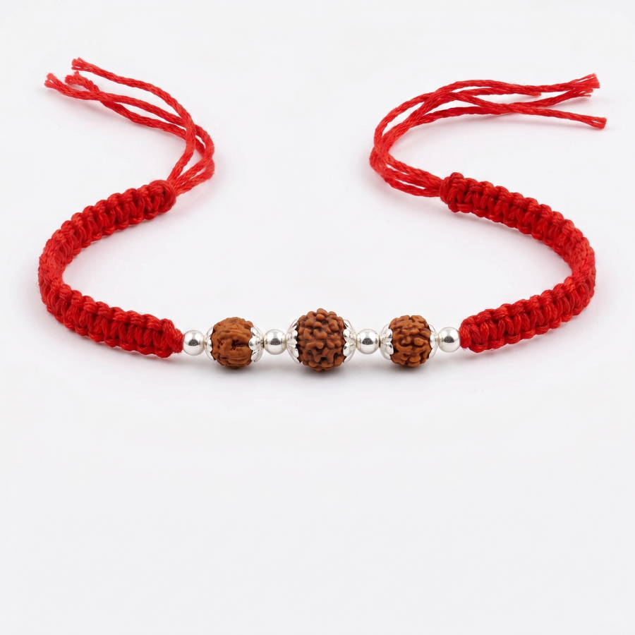 Triveni Rudraksha Rakhi