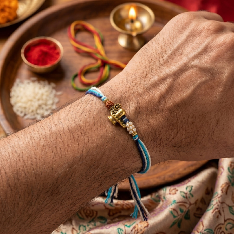 Rudraksha Shivling Rakhi