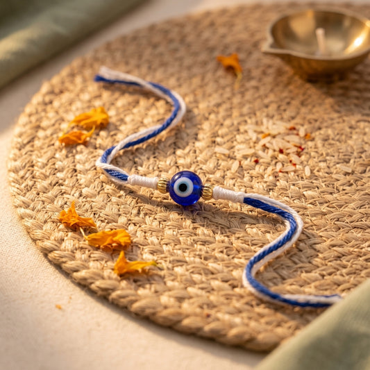 Blue Nazar Protection Rakhi