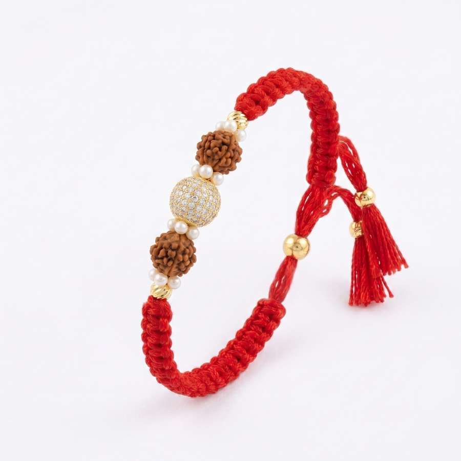 Rudraksha Luxe Spark Rakhi