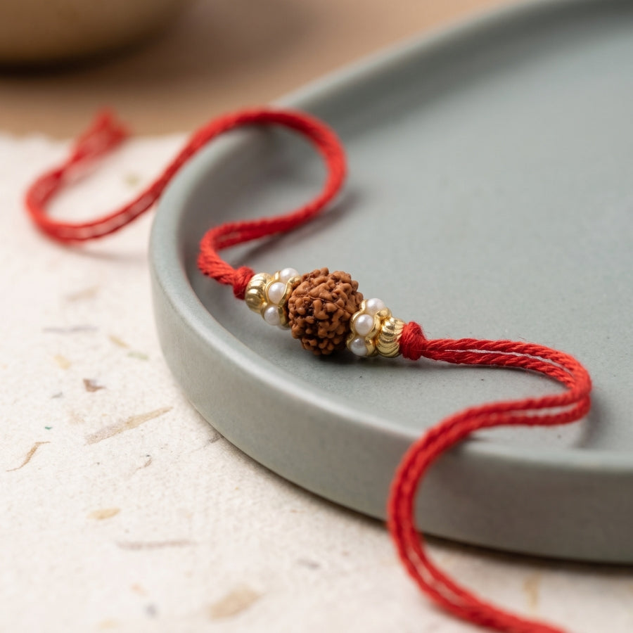 Ekmukhi Rudraksha Rakhi