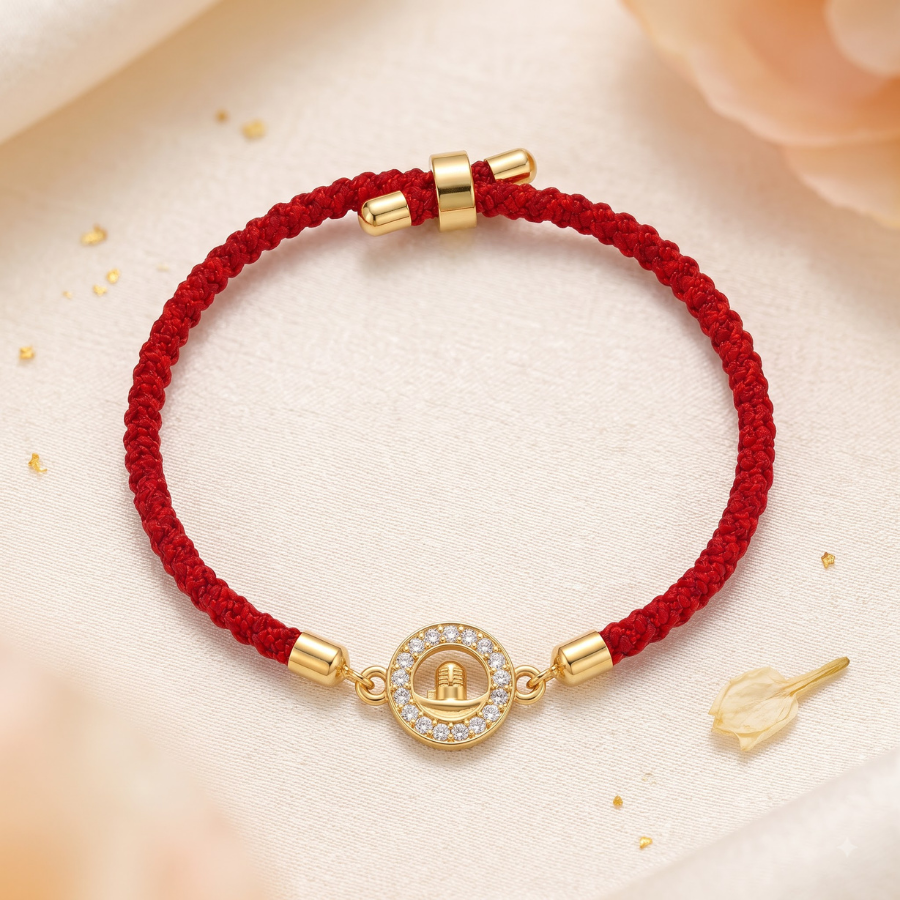 Sacred Shivling Bracelet Rakhi