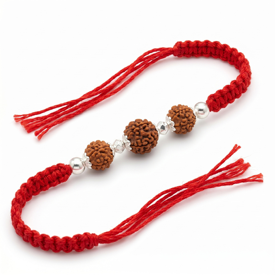 Triveni Rudraksha Rakhi