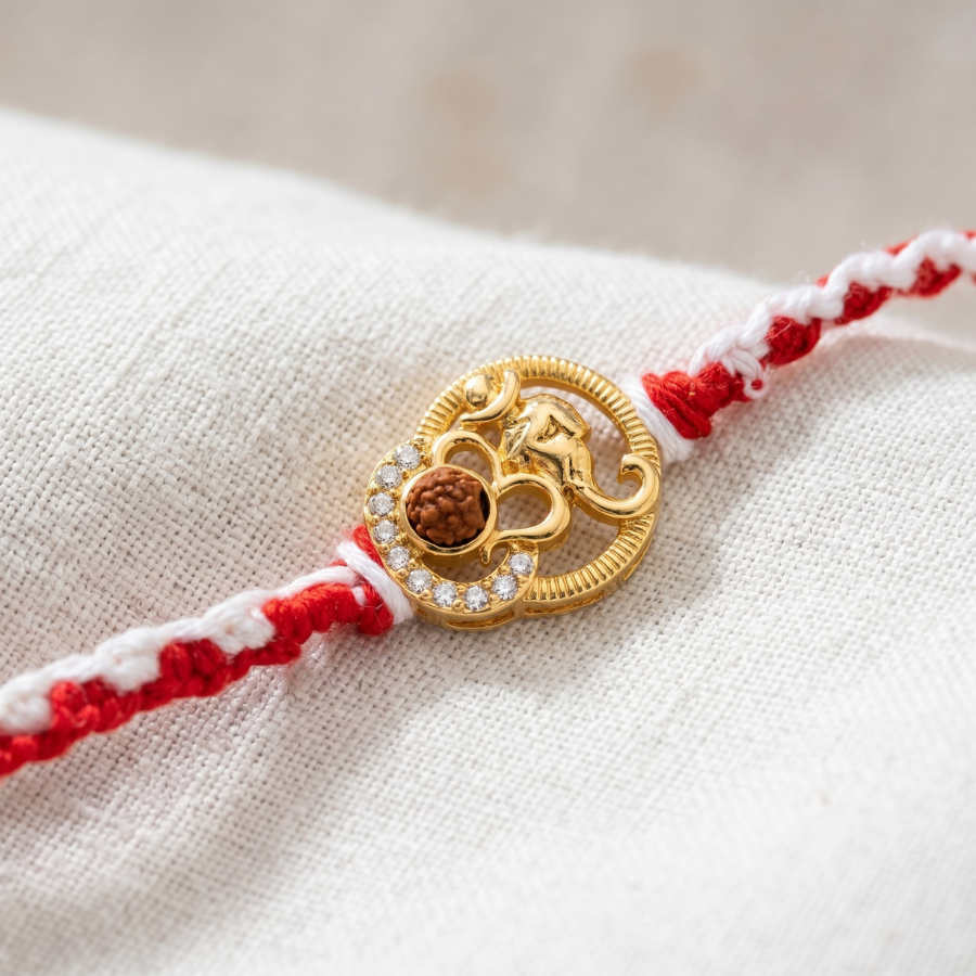 Ganesh Rudraksha Divine Rakhi