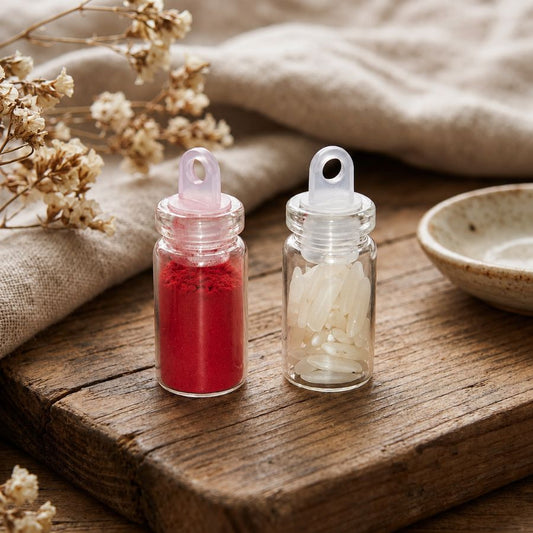Premium Roli Chawal Bottle Set for Raksha Bandhan