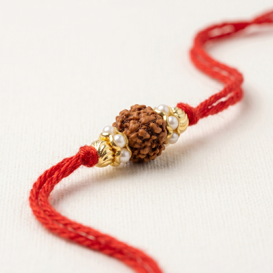 Ekmukhi Rudraksha Rakhi