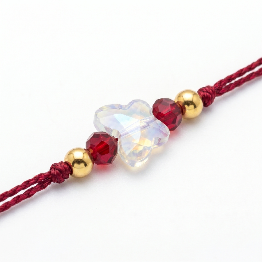 Red Blossom Rakhi
