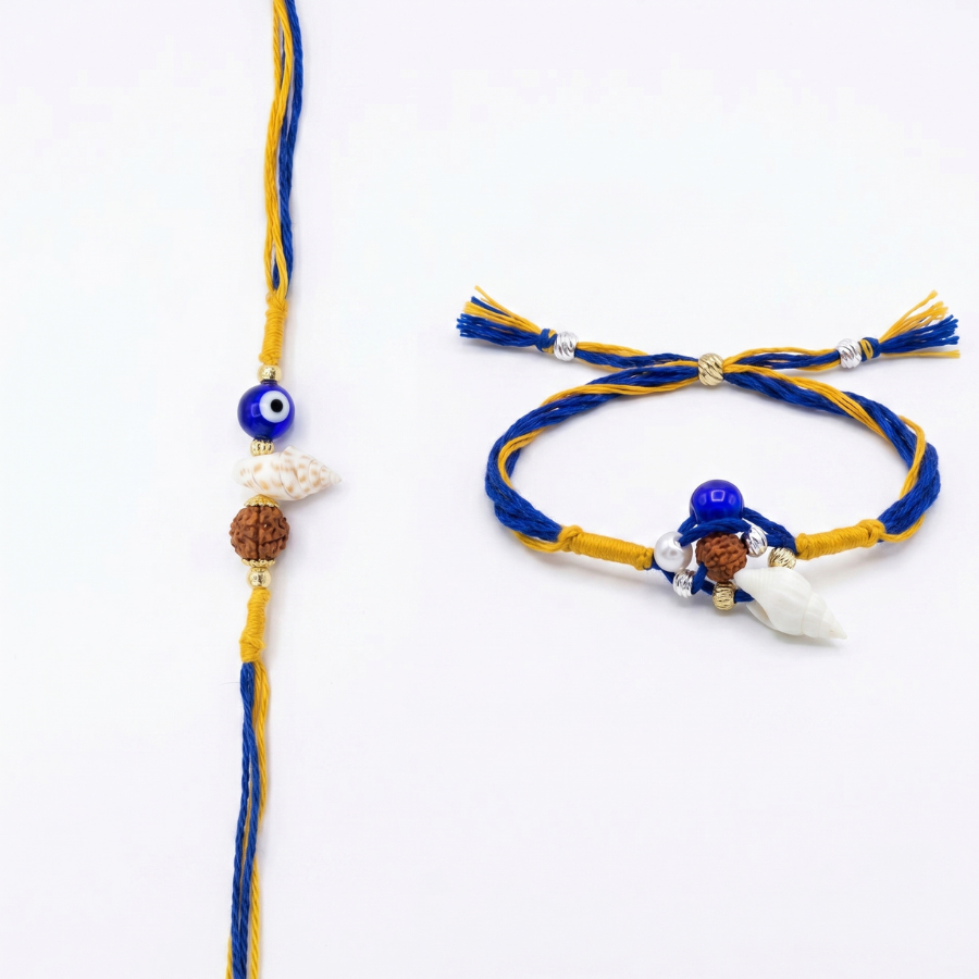 Ocean Guardian Rakhi Combo Set of 2