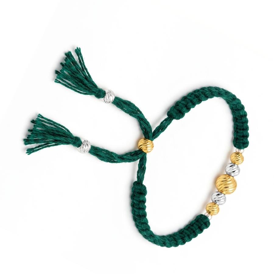 Emerald Harmony Rakhi