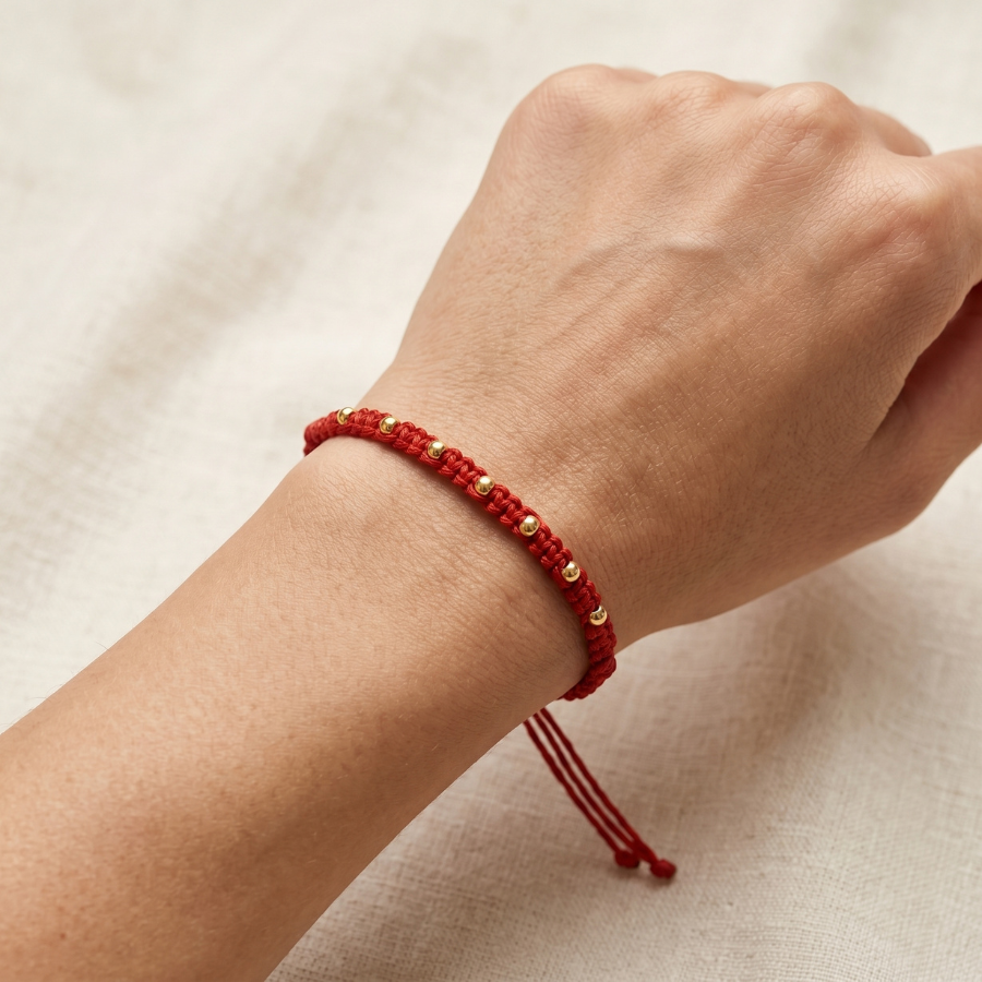 Plain Mini Balls Rakhi