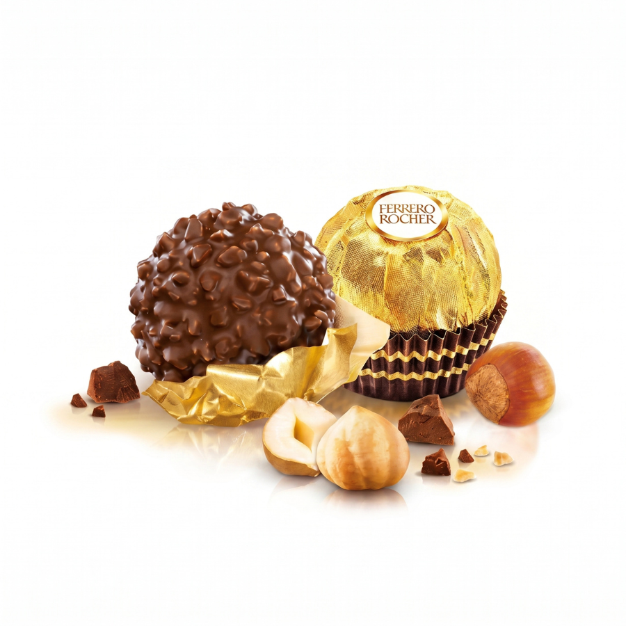 Ferrero Rocher Premium Hazelnut Milk Chocolate Gift Box
