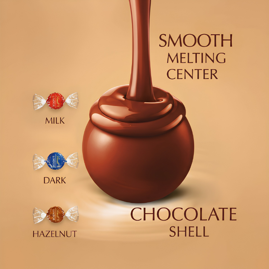Lindt Lindor Assorted Chocolate Truffles Gift Box